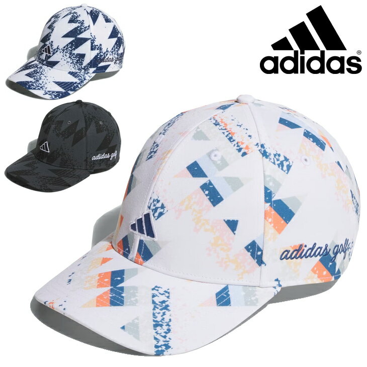 ADIDAS - アディダスゴルフ ゴルフ用帽子 メンズ レディース adidas GOLF CLIMACOOL チマヨ柄 グラフィックキャップ 総柄プリント ゴルフキャップ 男女兼用 ぼうし ゴルフウェア ユニセックス アクセサリー オールシーズン ブランド スポーツキャップ/QF885