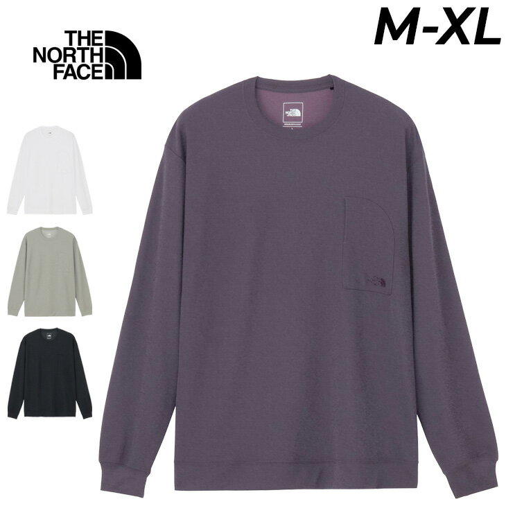 樂天商城 - 送料無料 ザ・ノース・フェイス 長袖 Tシャツ メンズ レディース THE NORTH FACE L/Sクレープウェーブティー 長そで ニットソー トップス ロンT 通気性 UVカット 長袖シャツ 春夏 アウトドアウェア カジュアル ウエア ブランド ユニセックス アパレル/NT32636