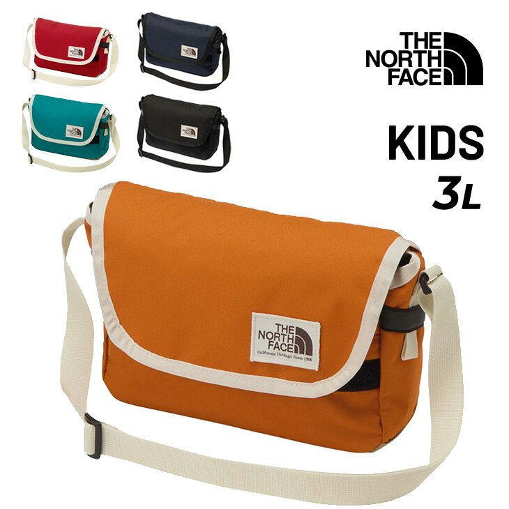 送料無料 ザ・ノース・フェイス キッズ 子ども用 ショルダーバッグ 3L かばん THE NORTH FACE ショルダーポーチ ジュニア 斜め掛け 肩掛け 鞄 ポーチ こども 子供 男の子 女の子 カジュアルバッグ キッズバッグ アウトドア ブランド カバン メッセンジャーバッグ/NMJ72365