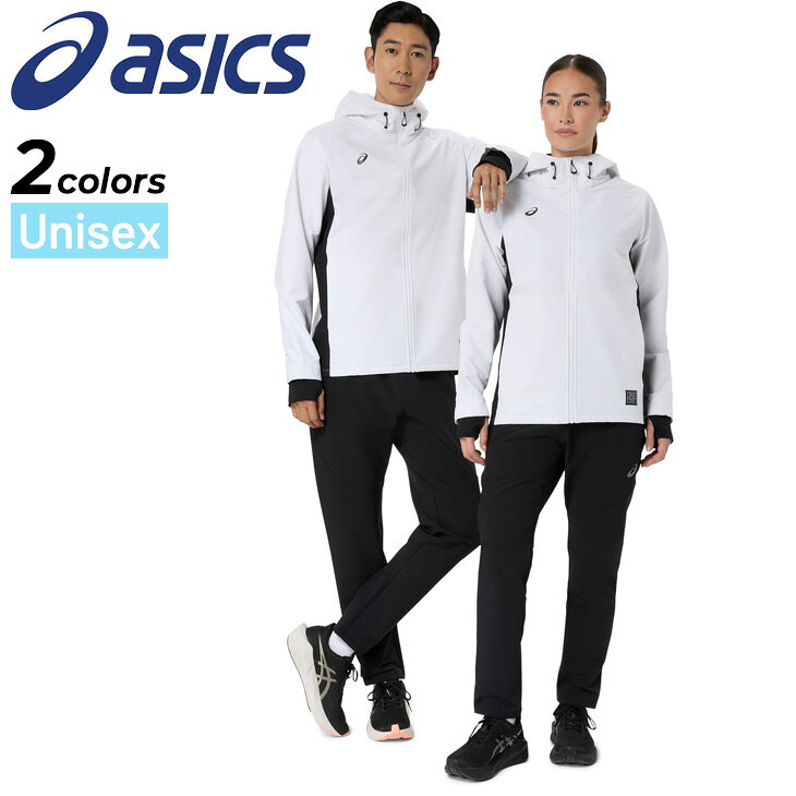 ◆ 商品詳細情報 ◆ ブランド アシックス asics 商品番号 2033C202-203（ジャケット：2033C202／パンツ：2033C203） カラー (001)パフォーマンスブラック[パンツ：(001)パフォーマンスブラック] (100)ブリリアントホワイト[パンツ：(001)パフォーマンスブラック] サイズ Mサイズ Lサイズ XLサイズ 素材 【ジャケット】 本体 ポリエステル93% ポリウレタン7% 袖口部分 ポリエステル100% 【パンツ】 ポリエステル93% ポリウレタン7% 原産国 ジャケット/パンツ：ベトナム製 ◆画像のカラーについて◆ 商品画像のカラーにつきましては、PC、モバイルなど閲覧環境等により実物のカラーと多少異なることもございます。 予めご理解のうえご注文を賜りますようお願いいたします。 ギフト対応 ※メーカー希望小売価格はメーカーサイトに基づいて掲載しています (記載価格が税抜き価格になっている場合もございます)【アシックス asics / ユニセックス / 上下セット】 ◆単品のジャケットはこちら◆ ◆単品のパンツはこちら◆ ◆　商　品　説　明 ◆ □□□当店で販売しております商品はすべて【正規取扱品】です□□□ アシックス(asics)から、はっ水ソフトシェル上下セットです。 【ジャケット】 ACTIMOTION構造を採用したソフトシェルフーディー はっ水性と防風性に優れたソフトシェル素材を採用したフーディー。 先進の3Dフィットテクノロジーにより自由な動きを追求した構造を採用しながら、 内層は肌触りの良い起毛仕様で着心地のよさと保温性を提供します。 フードはドローコードでフィット感を調節可能で雨風の浸入を抑制し衣服のバタつきを軽減し、 袖口にはサムホールを採用し気温低下時のトレーニングの際に寒さから手を守ります。 フロントにはデザインのアクセントにウーブンラベルを配置。 【パンツ】 ACTIMOTION構造を採用したソフトシェルパンツ はっ水性と防風性に優れたソフトシェル素材を採用したパンツ。 先進の3Dフィットテクノロジーにより自由な動きを追求した構造を採用しながら、 内層は肌触りの良い起毛仕様で着心地のよさと保温性を提供します。 右後ポケット部分にはデザインのアクセントにウーブンラベルを配置。 ※ジャケット/パンツ：アシックスオリジナルサイズ
