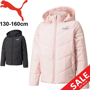 中綿ジャケット キッズ 130-160cm ジュニア 中わた アウター/プーマ PUMA ESS パデッド HD JK 子供 子ども こども服/防寒 撥水 防風 スポーツウェア 男の子 女の子 カジュアル コート上着/846476