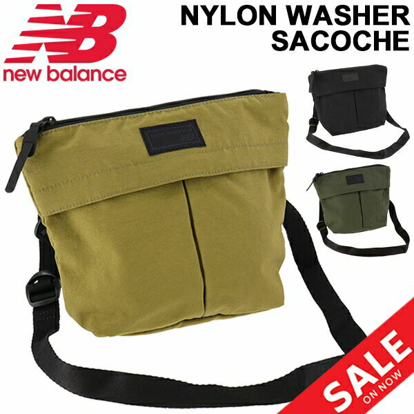 ショルダーバッグニューバランスnewbalanceナイロンワッシャーサコッシュ3L/スポーツアウトドアカジュアルメンズレディースミニショルダーポーチ斜め掛けポシェット男女兼用鞄かばん/JABL0747【父の日b】のサムネイル