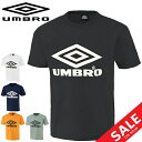 Tシャツ 半袖 メンズ アンブロ UMBRO HE ビッグロゴ TEE/スポーツウェア サッカー トレーニング 吸汗速乾 カジュアル 男性 クルーネック 半袖シャツ トップス/ULURJA56