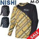 長袖 Tシャツ メンズ レディース ニシ NISHI/スポーツウェア ランニング ジム マラソン ジョギング 吸汗速乾 トレーニング 陸上 練習着 トップス/2...