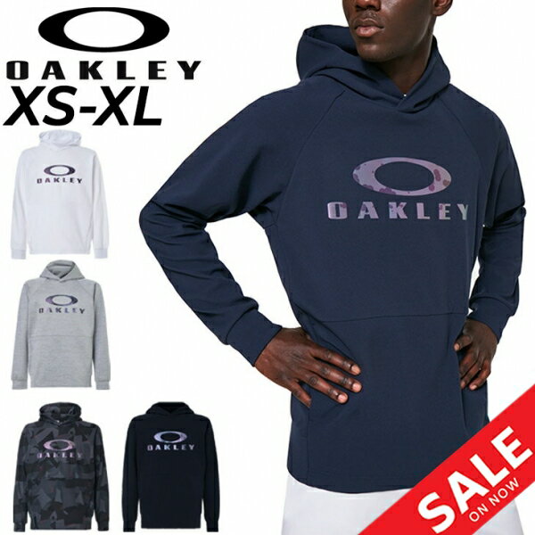 送料無料 トスウェット パーカー プルオーバー メンズ オークリー OAKLEY Enhance QD Fleece Hoody 11.0/スポーツウェア スエット フーディ 黒 ブラック 普段使い トップス/FOA402198