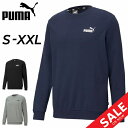 プーマ スウェットシャツ 長袖 メンズ PUMA ESS スモールロゴ クルースウェット トレーナー 裏毛タイプ スポーツウェア ウェア カジュアル スエット ...
