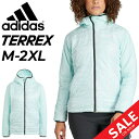 送料無料 アディダス 中綿ジャケット レディース adidas TERREX テレックス フード付き アウター 防寒 保温 アウトドアウェア ウエア 軽量 パッカブル コンパクト 女性用 登山 キャンプ レディースアウター ジャンバー 秋冬 ブランド アパレル/BWF09