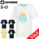 コンバース 半袖Tシャツ レディース CONVERSE ガールズ プリントT バスケットボール トレーニング スポーツウェア 吸汗速乾 女性 女子 練習着 部活 トップス/CB332352