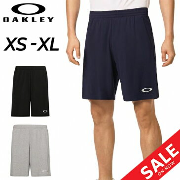 オークリー ハーフパンツ メンズ OAKLEY ショートパンツ 吸汗速乾 接触冷感 UVカット トレーニング スポーツウェア 男性 ランニング ジョギング ジム 運動 部活 春 夏 短パン 半ズボン ボトムス FOA405234