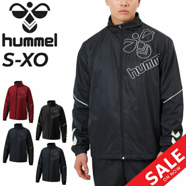 ◆ 商品詳細情報 ◆ ブランド ヒュンメル Hummel 商品番号 HAW2138 カラー (71)インディゴネイビー (90)ブラック (201)クラシックレッド (7182)インディゴネイビー/ラベンダー サイズ Sサイズ Mサイズ Lサイズ Oサイズ XOサイズ ●商品実寸サイズ(cm)● Sサイズ：着丈70/身幅54/肩幅43/袖丈62.5 Mサイズ：着丈72/身幅56/肩幅44.5/袖丈64.5 Lサイズ：着丈74/身幅58/肩幅46/袖丈66 Oサイズ：着丈76/身幅60/肩幅47.5/袖丈68 XOサイズ：着丈78/身幅62/肩幅49/袖丈69.5 ※実際の商品寸法と若干の差異が生じる場合があります。予めご了承ください 素材 ＜表地＞ポリエステル100% ＜裏地＞ポリエステル100% 原産国 中国製 ◆画像のカラーについて◆ 商品画像のカラーにつきましては、PC、モバイルなど閲覧環境等により実物のカラーと多少異なることもございます。 予めご理解のうえご注文を賜りますようお願いいたします。 ギフト対応 ※メーカー希望小売価格はメーカーサイトに基づいて掲載しています (記載価格が税抜き価格になっている場合もございます)【ヒュンメル Hummel / メンズ / アウター】 ◆上下セットはこちら◆ ◆セットが組めるパンツはこちら◆ 冬満喫♪の2大アイテム ◆　商　品　説　明 ◆ □□□当店で販売しております商品はすべて【正規取扱品】です□□□ ヒュンメル(hummel)から、メンズのウインドブレーカージャケットです。 トリコット起毛裏地のついたウインドブレーカージャケット 両袖に再帰反射パイピングを採用し、夜間の安全性も確保。 胸には大きくヒュンメルロゴを、袖口にはシェブロンをプリントしました。 裾バックにはヒュンメルロゴを小さく刺繍。 裾にはスピンドルを配置し、絞ることで、シルエットを変えて着用も可能です。 ・機能：撥水、防風、保温、再帰反射 ●商品実寸サイズ(cm)● Sサイズ：着丈70/身幅54/肩幅43/袖丈62.5 Mサイズ：着丈72/身幅56/肩幅44.5/袖丈64.5 Lサイズ：着丈74/身幅58/肩幅46/袖丈66 Oサイズ：着丈76/身幅60/肩幅47.5/袖丈68 XOサイズ：着丈78/身幅62/肩幅49/袖丈69.5 ※実際の商品寸法と若干の差異が生じる場合があります。予めご了承ください