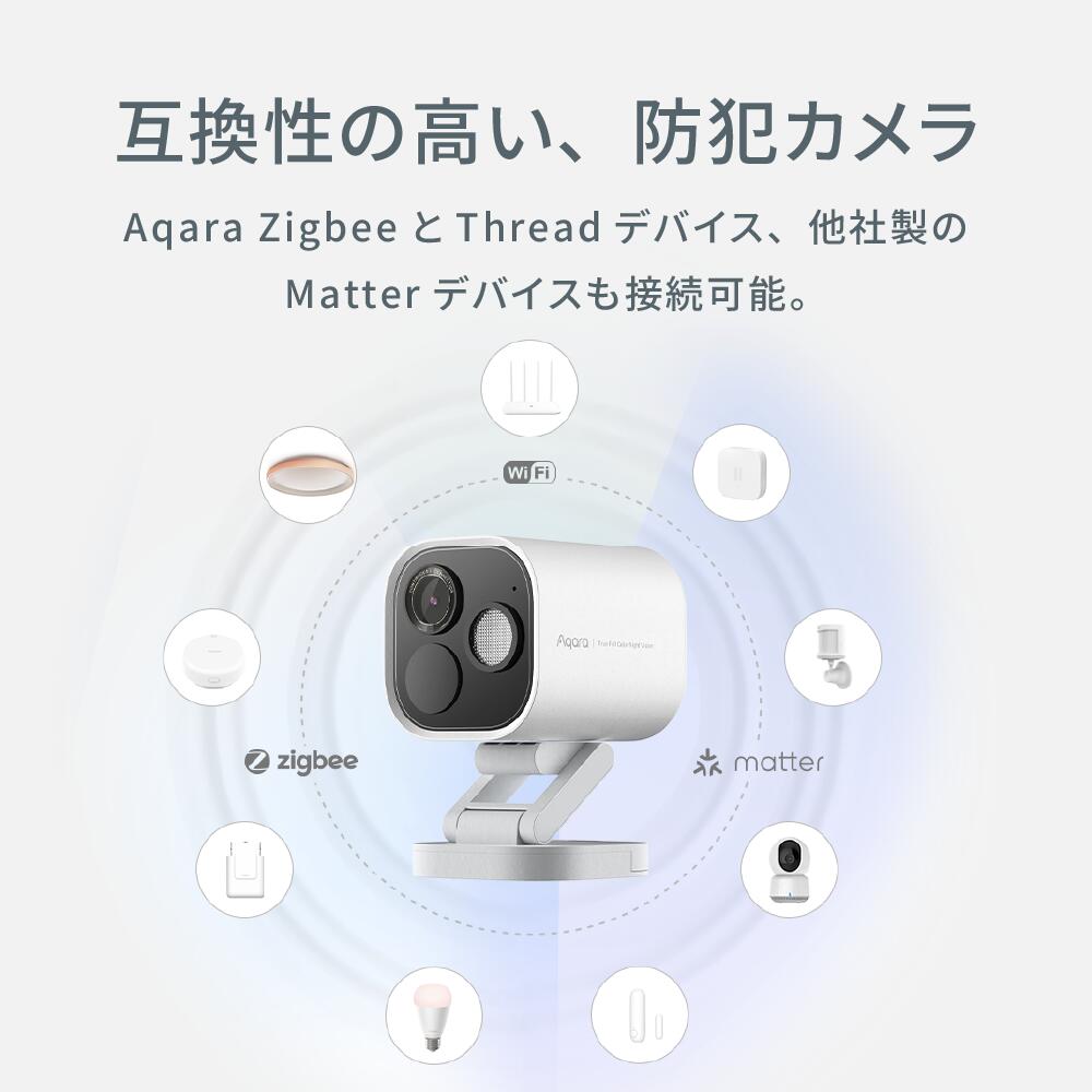 Aqara 防犯カメラ G5 Pro Wi-Fiバージョン PoEバージョン(Wi-Fi接続不可) ハブ Hub 監視カメラ A aqara-10000012 Aqara公式楽天市場店 サンプル画像3