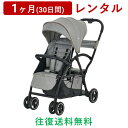 カトージ　キャリーカー　ベビーカー KATOJI(カトージ) | 2-Seater＜1ヶ月(30日間)レンタル＞【往復送料無料】二人乗り ベビーカー ツーシーター 縦型 軽量 コンパクト 折りたたみ 年齢違い 兄弟 姉妹 年子 (前席 生後6か月～ 後席 生後12か月～) お出かけ お散歩 旅行/赤ちゃん 新生児 子ども ベビー用品 格安