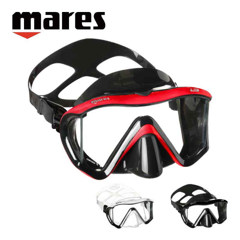 マスク MARES マレス i3 サンライズ 411042 スキューバダイビング 軽器材 サイドウィンドウ