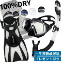 シュノーケリング マリンスポーツ Promate 9990, ClrBk, S/M, Snorkeling Scuba Dive Panoramic Purge Mask Dry Snorkel Fins Gear Setシュノーケリング マリンスポーツ