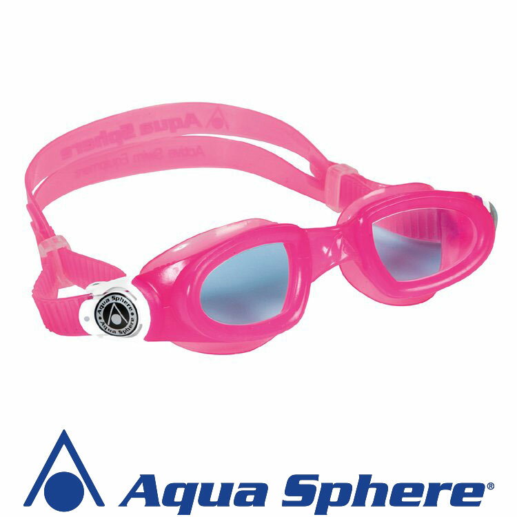 モビーキッズ ブルーレンズ ピンク AquaSphere アクアスフィア Aqua Sphere ゴーグル スイミングゴーグル 水中メガネ 水中眼鏡 スイミング プール 水中 めがね 競泳 水泳 ジム フィットネス スイムゴーグル