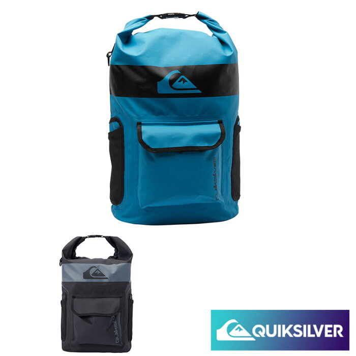 QUIKSILVER クイックシルバー バッグ 防水バッグ ウォータープルーフ バックパック メンズ 海 ビーチ プール シュノーケリング アウトドア AQYBP03092