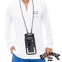 【30%OFF SALE】 BILLABONG ビラボン 防水ケース ウォータープルーフ スマートフォン ケース スマホケース WATERPROOF POACH BF011934 防水 耐水 素材 小物入れ サーフ サーフィン ブランド