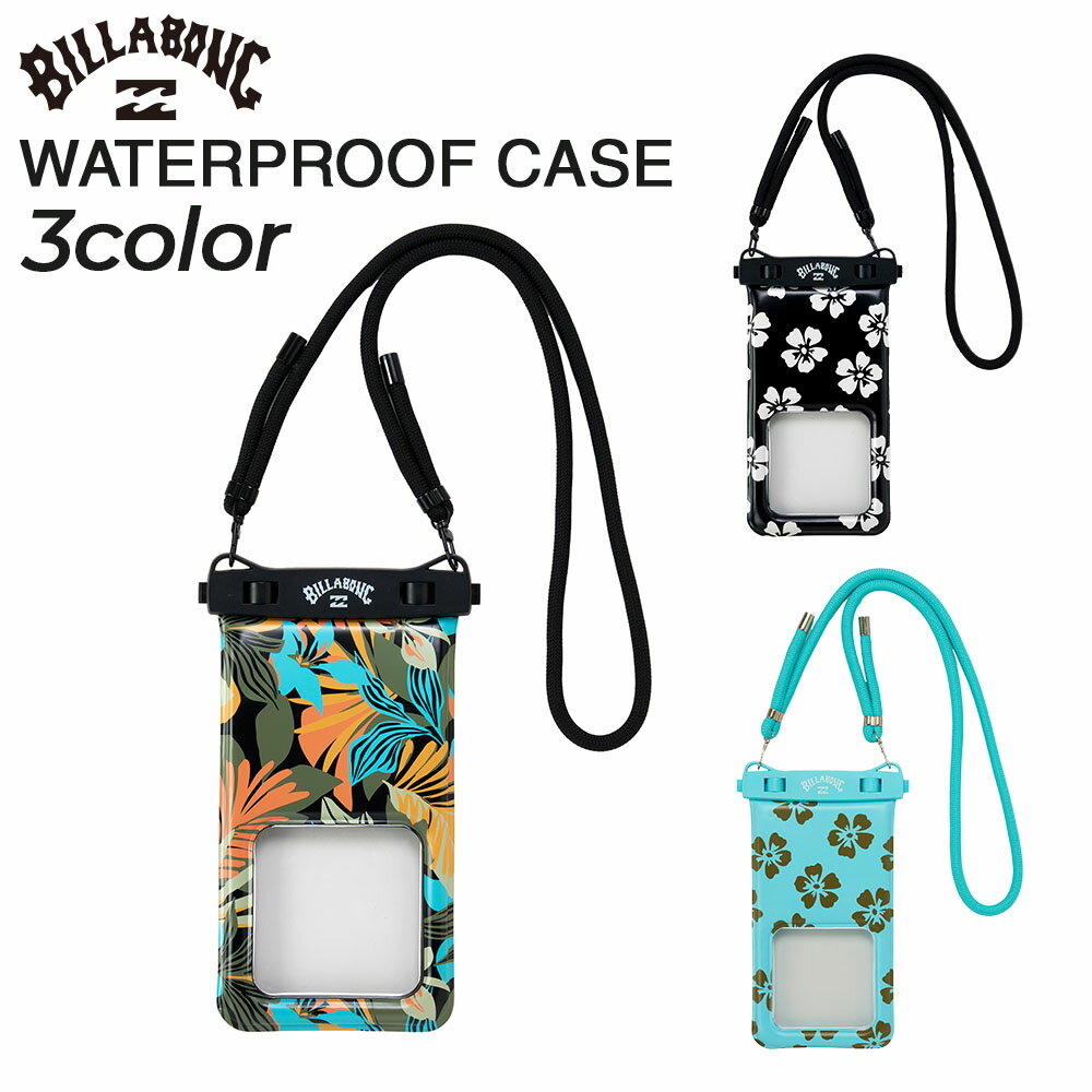 樂天商城 - ビラボン BILLABONG 防水ケース スマホ 防水 両面クリア 撮影可 海 プール アウトドア WATERPROOFCASE BG013938