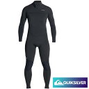 QUIKSILVER クイックシルバー ウェットスーツ メンズ フルスーツ バックジップ 3/2mm サーフィン ビーチ 海 プール アウトドア サマー ウエットスーツ EVERYDAY SESSIONS 3/2 BZULL