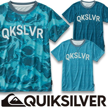 QUIKSILVER クイックシルバー ラッシュガード Tシャツ キッズ ジュニア 半袖 子供用 MW LIFE SS KIDS KLY181104