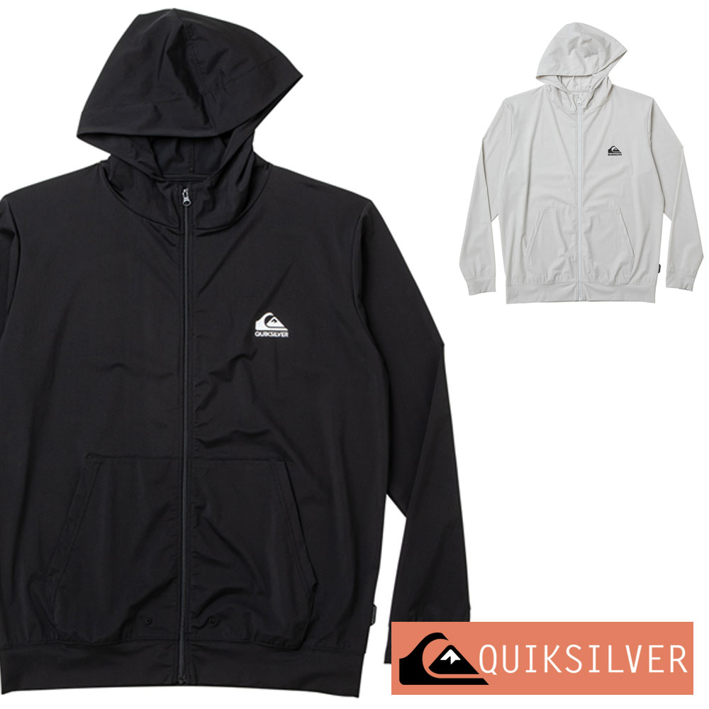 QUIKSILVER クイックシルバー ラッシュガード メンズ 長袖 パーカー UVカット ラッシュパーカー UVパーカー 体型カバー HB MW HOOD ZIP QLY201093