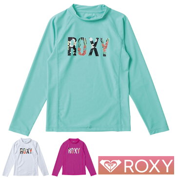 ROXY ロキシー 子供 ラッシュガード 長袖 キッズ ジュニア MINI BOTANICAL LOGO L/S TLY201105