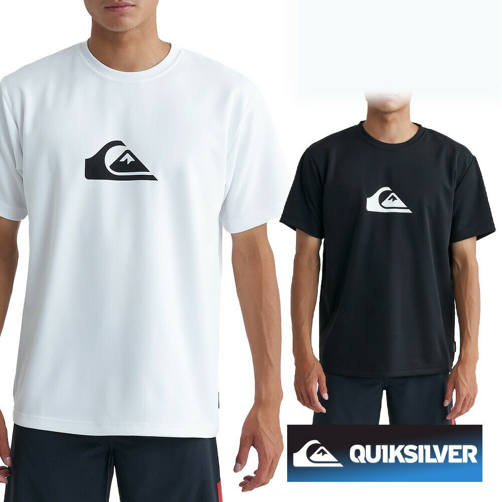 QUIKSILVER åС å奬 ե  ® ȥå UPF50+ Ⱦµ T QLY241005 COMP LOGO 24SS