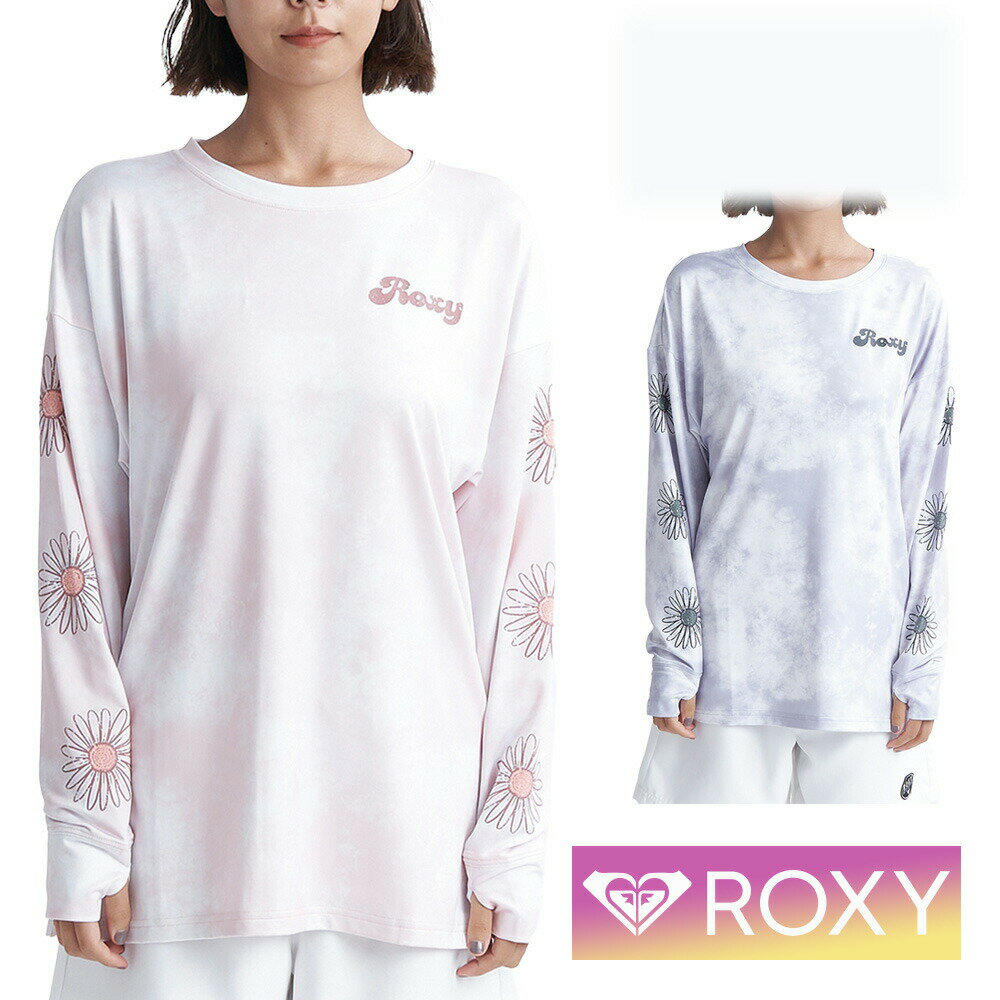 ROXY ロキシー ラッシュガード レディース uvガード uvカット 長袖 体型カバー カバーアップ 大きめ 30代 40代 50代 …