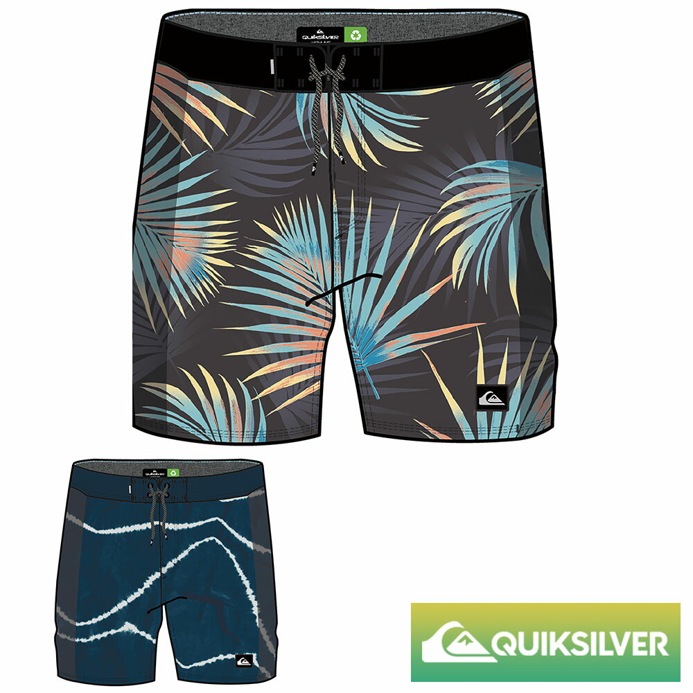 Quiksilver クイックシルバー サーフパンツ 水着 メンズ 水陸両用 海パン ボードショーツ 海水パンツ 19インチ サーフィン