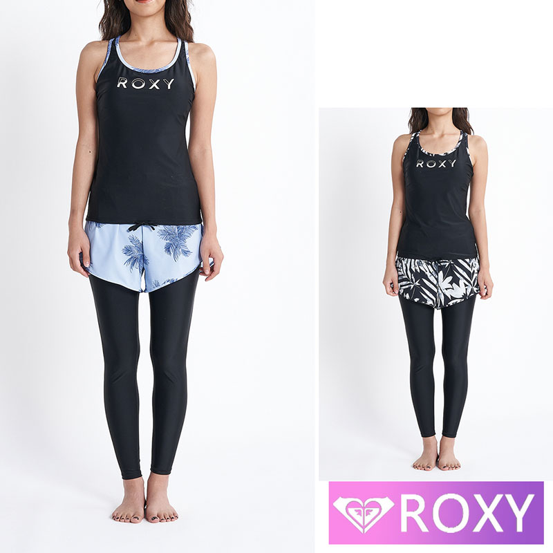 ROXY ロキシー 水着 レディース ショートパンツ レギンス セット ビーチ 海 プール アウトドア サマー MYUTURE ボードショーツ サーフショーツ 短パン サーフパンツ ラッシュガード