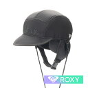 ロキシー サーフキャップ レディース 防寒 冬用 ネオプレン 撥水 耳当て付き あご紐付き サイズ調整可 保温 防風 帽子 サーフィン ダイビング シュノーケリ...