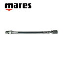 【P10倍セール】MARES / マレス 高圧ホース ゲージホース テックダイブ HPホース/miflex仕様 15CM ダイビング 重器材 スキューバ スキューバダイビング