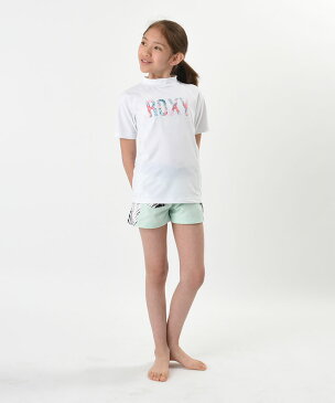 ROXY ロキシー ラッシュガード キッズ ジュニア 半袖 子供用 MINI HOLIDAY LOGO S/S TLY181106