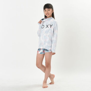 ROXY ロキシー ラッシュパーカー 長袖 キッズ ジュニア 子供用 MINI BOTANICAL HEALING PARKA TLY191104