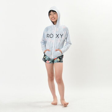 ROXY ロキシー ラッシュパーカー 長袖 キッズ ジュニア 子供用 MINI BOTANICAL HEALING PARKA TLY191104