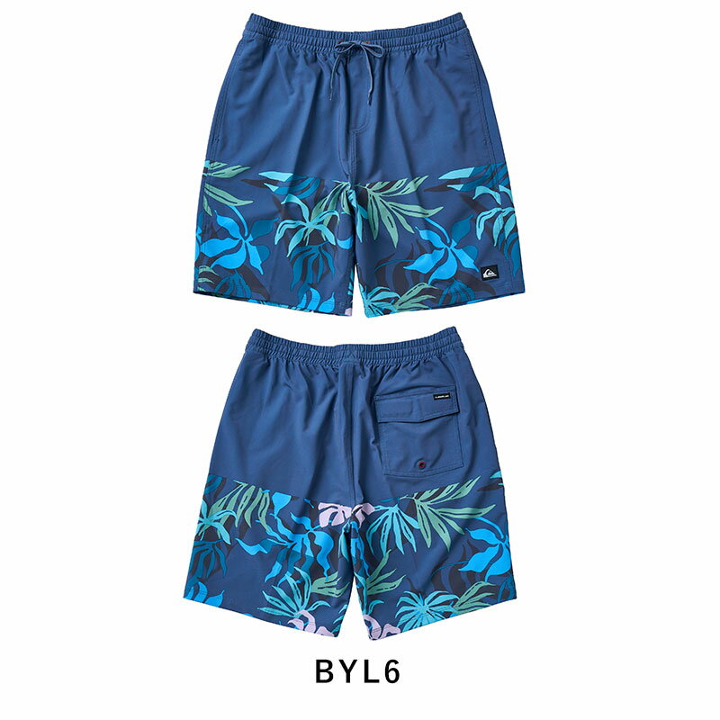 【サマーSALE 25％オフ】QUIKSILVER クイックシルバーサーフパンツ メンズ ボードショーツ 水着 DIVISION VOLLEY 20NB QBS252005 水陸両用 サーフ サーフィン ブランド 20インチ サイドポケット ssq