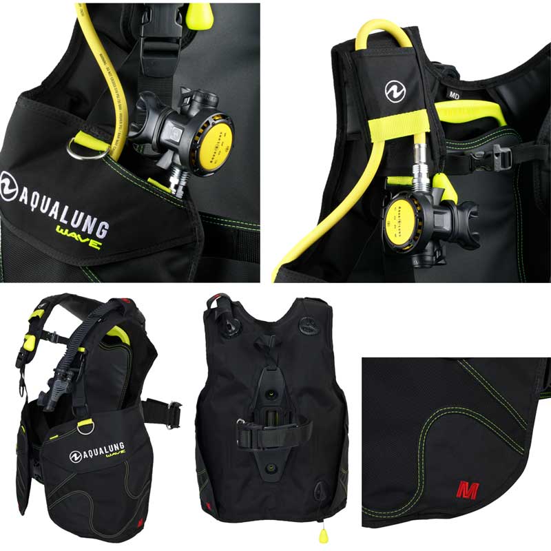 BCD ��������� AQUALUNG WAVE �������� �����ӥ� �Ŵ�� �����塼�Х����ӥ� BC