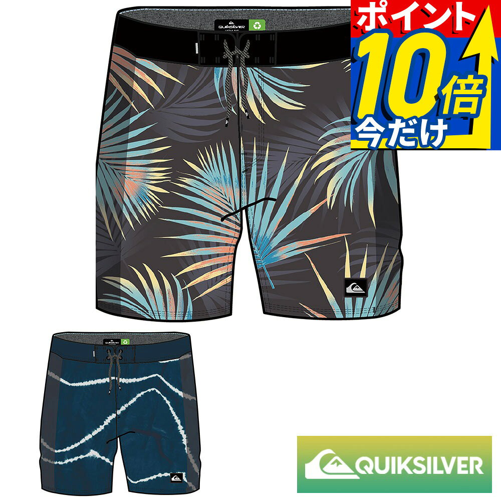 【アウトレット価格 ＆ ポイント10倍】 Quiksilver クイックシルバー 水着 海パンサーフパンツ 水着 メンズ 水陸両用 海パン ボードショーツ 海水パンツ 19インチ サーフィン EQYBS04648 ssq