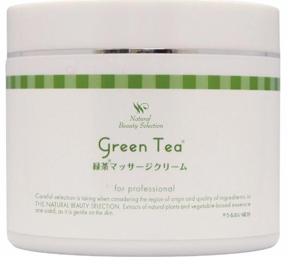 【まとめ買い】緑茶マッサージクリーム450g Natural Beauty Selection(ナチュラルビューティセレクション)
