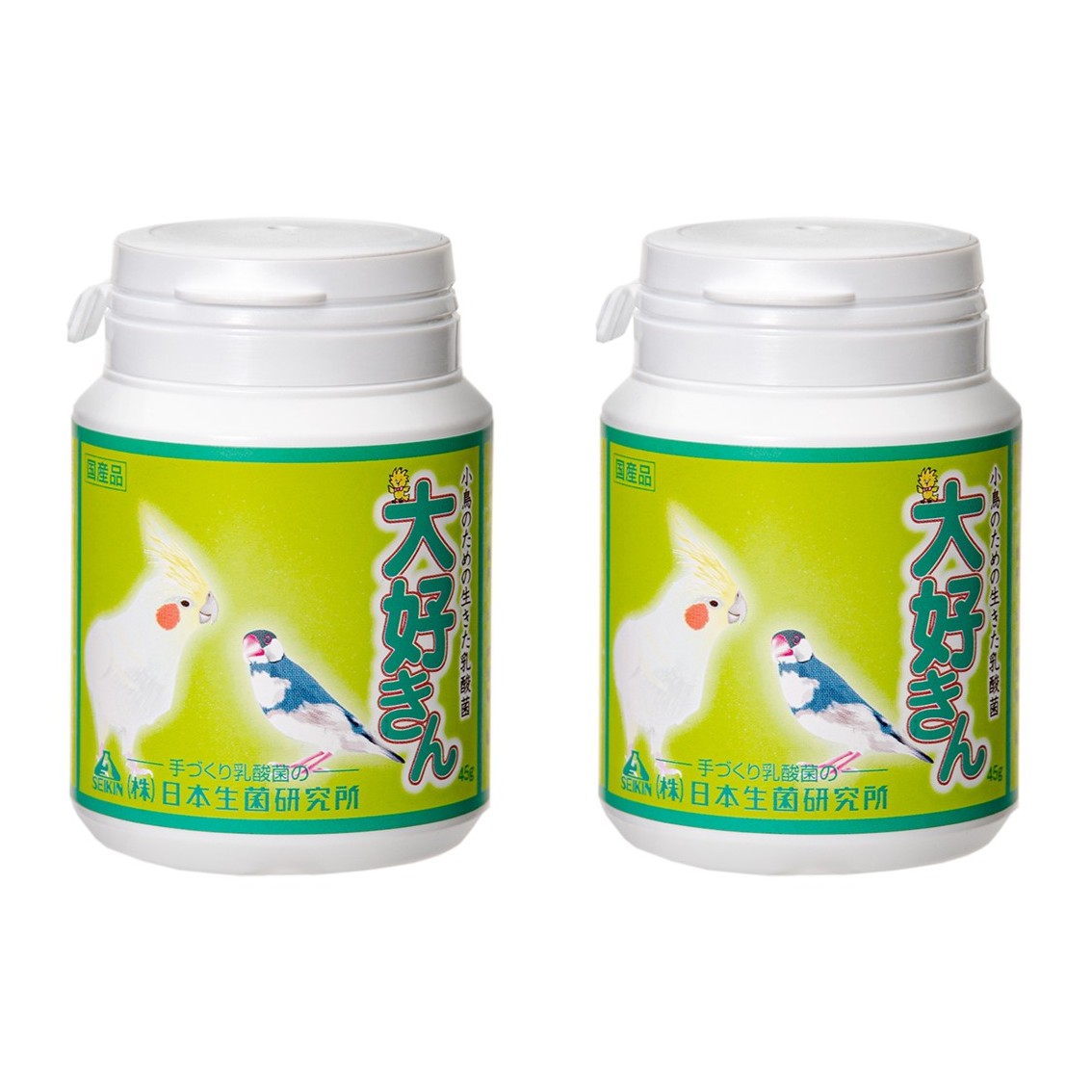 日本生菌研究所 大好きん 小鳥用 45g×2個