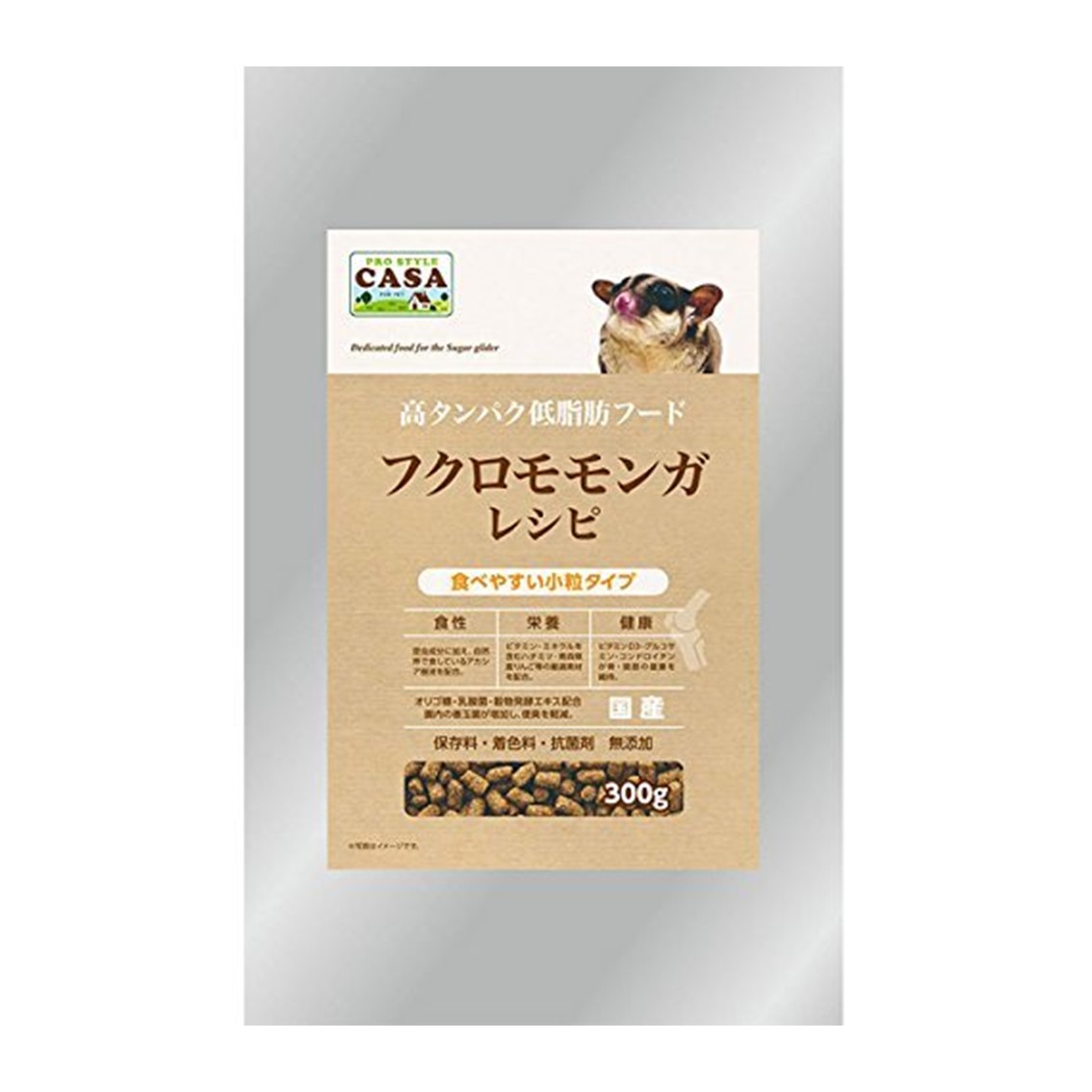 マルカン CASA フクロモモンガレシピ 300g