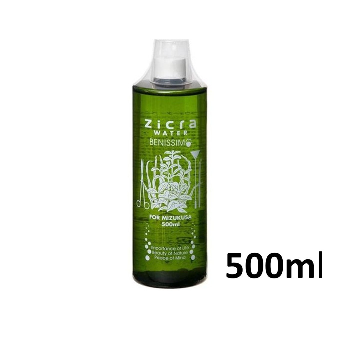 ジクラ (Zicra) ジクラウォーター ベニッシモ 水草用 500ml