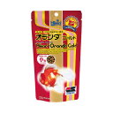 商品説明 天然飼料が不可欠とされていた オランダシシガシラや東錦、 らんちゅうなどの肉りゅうの発育促進と、 室内金魚の退色防止及び色揚げのために 開発された高度な特殊効果飼料です。 1.特殊原料の効果で、天然飼料に負けない すばらしい肉りゅうができます。 2.太陽光線が不足しがちな 室内での飼育を考慮して、 バイオテクノロジーにより 開発された超高単位カロチノイドが 配合されていますので、室内金魚の 退色防止及び色揚げに大変効果があります。 3.不必要な着色料を使用せず、 しかも浮上性ですから、 糞や残餌で水が汚れることがありません。 内容量 300g 【購入時のご注意事項】 ※ご覧になるパソコンのディスプレイによってカラーは若干異なってまいります。予めご了承下さいませ。