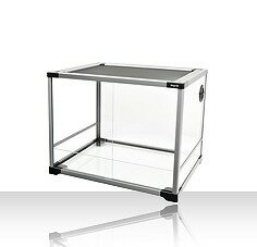 【kamihata】熱帯魚　飼育用品ガラスケージ≪カミハタ　フォーダブルレプタイルガーデン　6045S「シルバ..