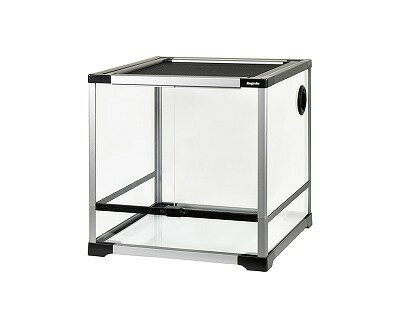 【kamihata】熱帯魚　飼育用品ガラスケージ≪フォーダブルレプタイルガーデン　4545S「シルバー」　スイ..