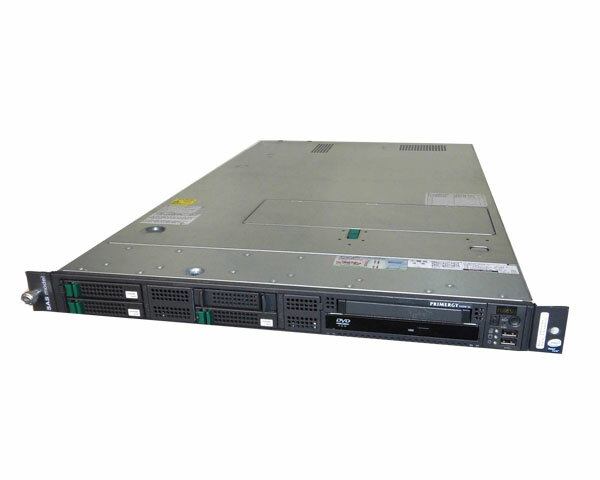 商品名 富士通 PRIMERGY RX200 S4 PGR2041GS3 CPU Xeon E5205 1.86GHz基 クアッドコア メモリー 2GB (ECC DDR2 SDRAM Fully Buffered DIMM　PC2-5300F) ハードディスク 73GB×2 光学ドライブ DVD-ROM 　 RAIDコントローラー D2507-B11 GS1　 電源ユニット 1基 動作について 動作確認済みです(OS未搭載)OSは付属しておりませんので、お好みのOSを別途御用意下さい。 外観について 筐体に擦り傷、汚れが多少あります 付属品 電源コード※上記以外の付属品、ラックレールの付属は一切ありません 送料区分 ヤマト運輸 ヤマト便 ※代金引換での発送は不可となります 納期について 通常ご注文頂いてから、3営業日以内の発送となります。※即日発送が可能な場合もありますので、お急ぎの場合は、別途ご相談下さい。 保証期間 商品到着日から3ヶ月間となります中古サーバー専門店のアクアライトでは、富士通 PRIMERGY RX200 S4 PGR2041GS3(Xeon E5205 1.86GHz基/2GB/73GB×2/1Uラックマウント型) 他、中古サーバー・保守用パーツを各種販売しております。お探しの仕様・モデル番号などがございましたらお気軽にお問い合わせください。