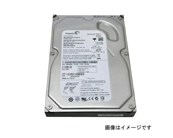 DELL 0CC306 (ST3160812AS) 【中古】160GB SATA 3.5インチ