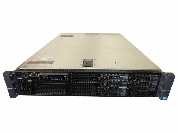 中古 DELL PowerEdge R710 Xeon X5570 2.93GHz×2基 4GB 146GB×3 (SAS) AC*2