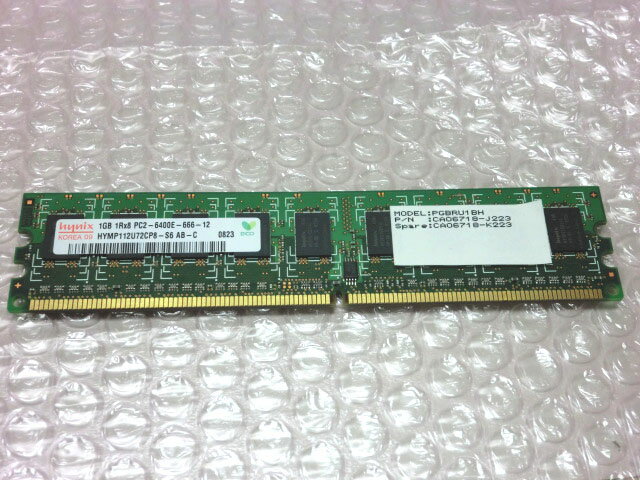 富士通 PGBRU1BH PC2-6400E 1GB【中古】