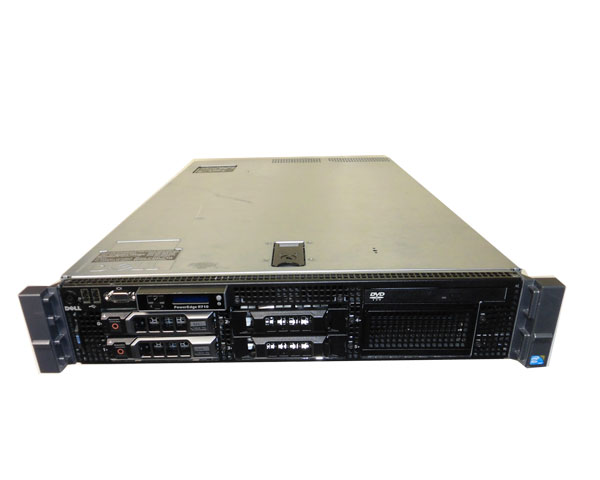 中古 DELL PowerEdge R710 Xeon L5520 2.26GHz×2 6GB 146GB×2 (SAS 3.5インチ)